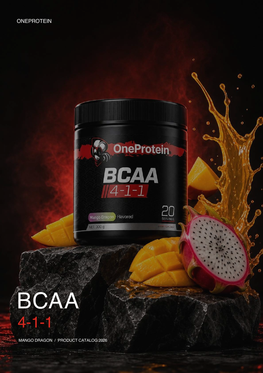 OneProtein katalog tasarımı